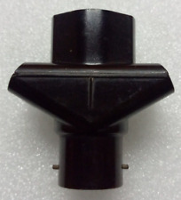 Douille Voleuse B22 en Bakélite Noir, 2 Prises Femelles Lustre, Chevet TBE