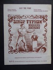 partition Sirop typhon -