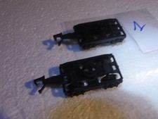 LOT 2 BOGIES with PLASTIC