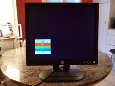 ECRAN D'ORDINATEUR PC DELL 17" POUCES MODELE E173FPb ETAT CORRECT