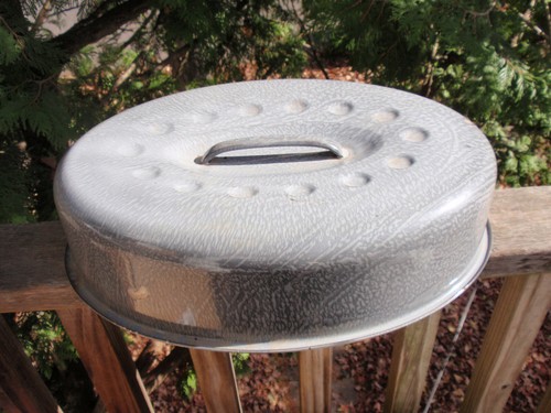 Antique gray enamelware - antique,