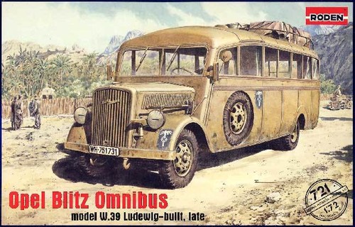Roden opel blitz bus - blitz,