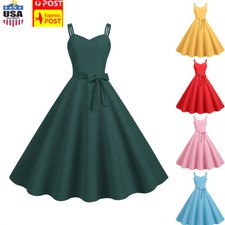 Robe Trapèze D'été Vintage