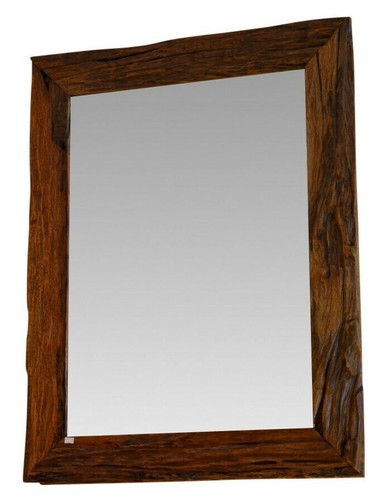 Miroir teck mural - teck,