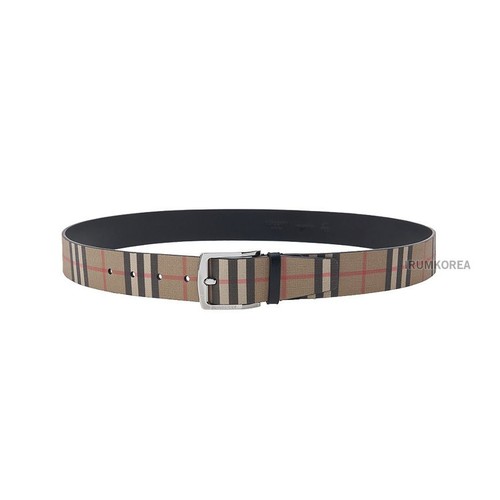 Burberry ceinture cuir à - burberry,