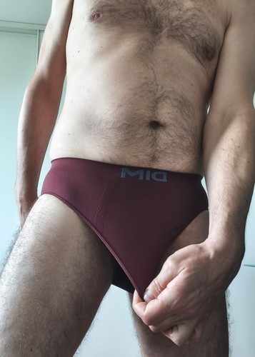 Slip dim bordeau - dim,