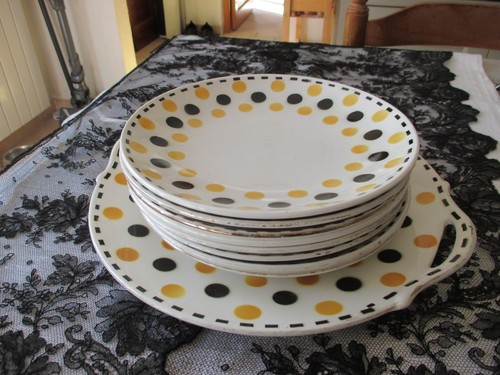 Ancien service dessert - ancien,