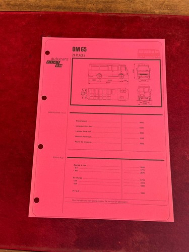 Brochure bus car n10 autobus - bus,