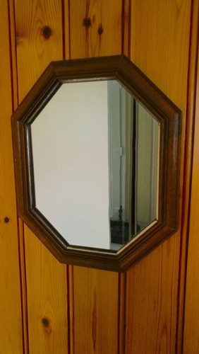 Petit miroir hexagonal 2 - petit,
