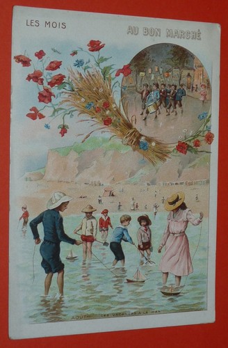 Chromo 1906 1910 bon - bon, marche