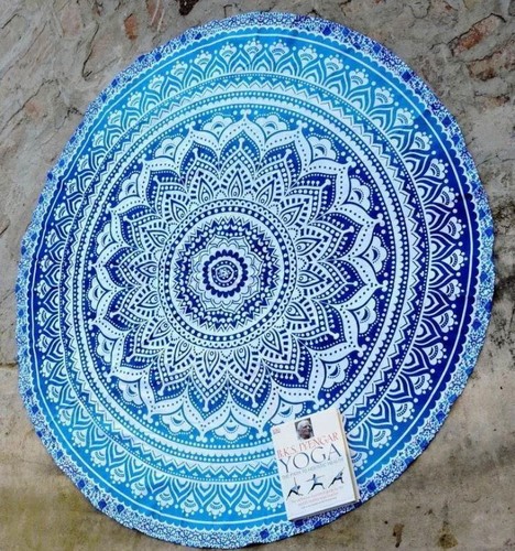Ombre mandala tapisserie - ombre,