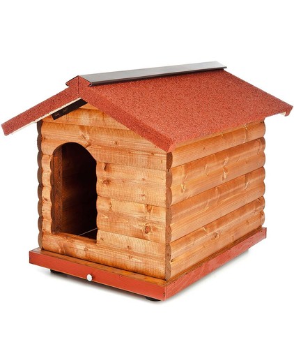 Chenil extérieur bois - extérieur, avec