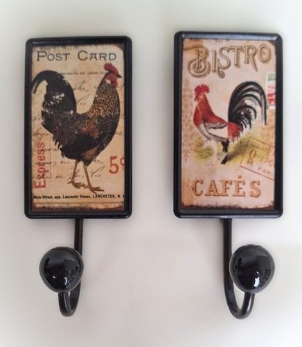 Lot patère coq ferme - 2,