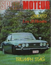 SPORT MOTEUR 249 1971 TRIUMPH