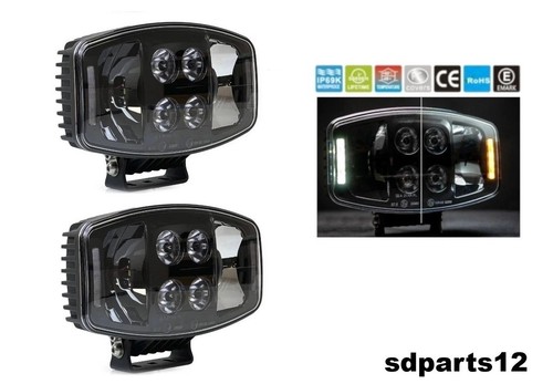 Phares longue portée - 2, led