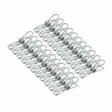 [20 pcs] Pinces à linge inox