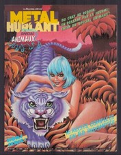 MÉTAL HURLANT N°81 BIS . SPECIAL ANIMAUX . MAX / DENIS SIRE . EO . 1982 .