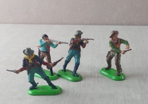 Lot soldats cowboys - lot, 4
