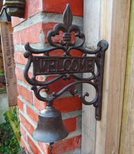 CLOCHE DE PORTE BIENVENUE