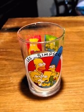 VERRE A MOUTARDE 1997 THE SIMPSONS LES GRIMACES DE BART  MATT GROENING (JARV590)