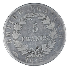 Napoléon Ier 5 Francs 1815 I