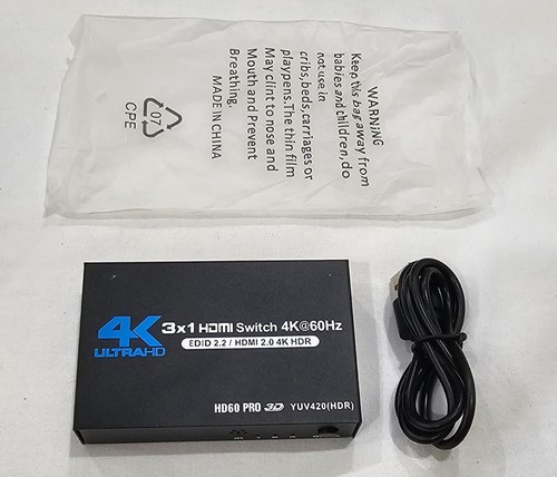Hdmi switch three one 4k - three,