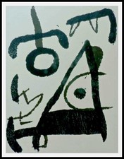 Joan MIRO : bois original IV