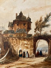 Très Belle Peinture Lavis