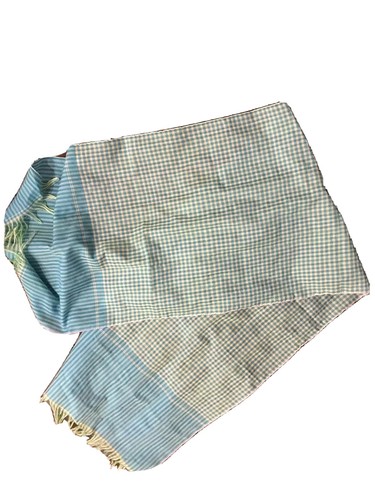 Foulard vert bleu - foulard, vert et