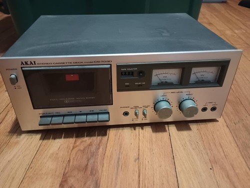 Akai stereo cassette deck - cassette,
