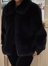 Veste Courte - Fausse Fourrure - 36