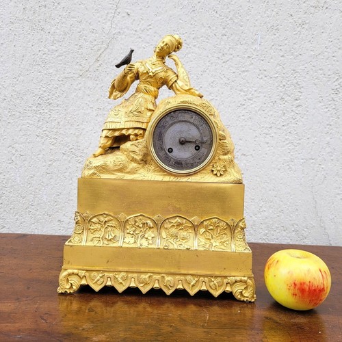 Pendule bronze doré - pendule,