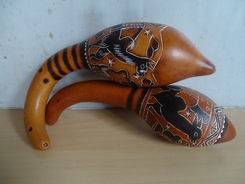 Maracas bambou perou - 2,