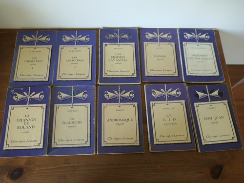 Lot livres classiques - livres,