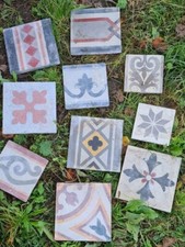 1 Carreau De Ciment Ancien