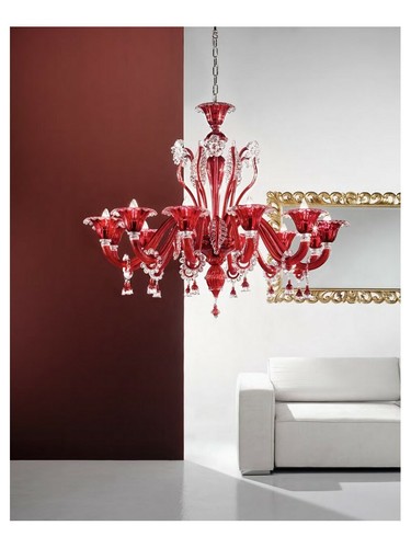 Lustre classique murano - lustre, de