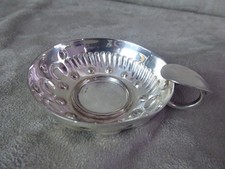 TASTE-VIN en métal argenté