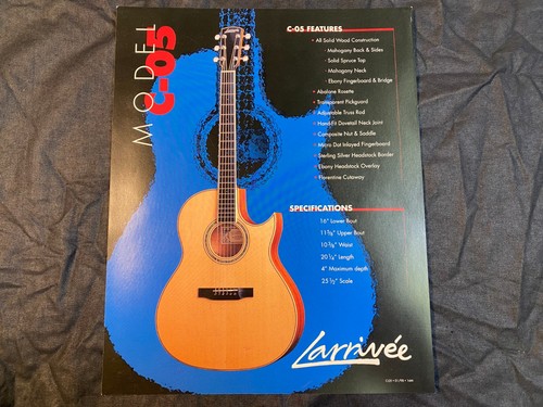 Larrivee acoustic guitar - larrivee, c-05