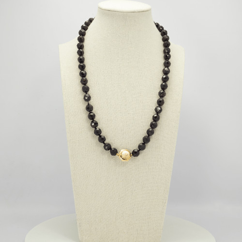 Collier vintage grenat - vintage,