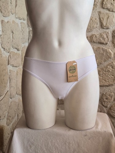 Slip blanc modèle - , micro