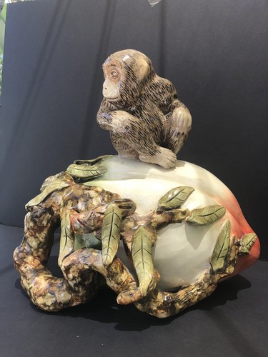 Antique chinese monkey the - on,