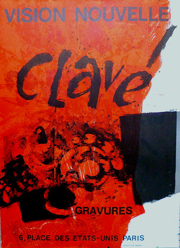 Clavé antoni affiche - antoni,