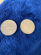 2 PIECES 50 FRANCS 1953, 1952 GUIRAUD