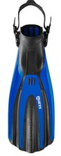 Palmes De Plongée Mares Plana Avanti SuperChannel À Talon Ouvert - Bleu