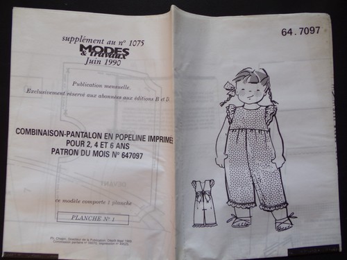 Patron modes et travaux - patron,