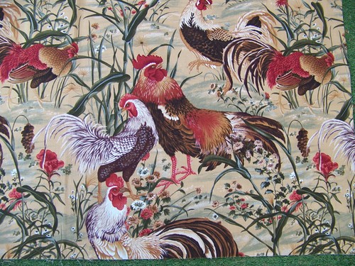 Coupon tissu les coqs la - tissu,