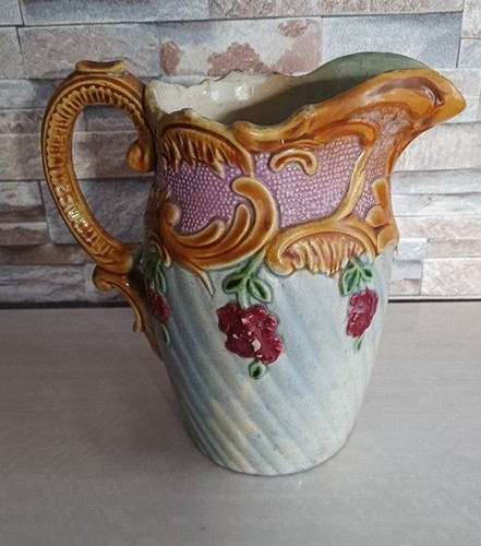 Ancien pichet barbotine - ancien,