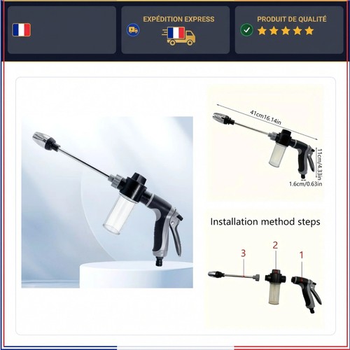 Pistolet arrosage réglable