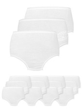 Lot de 15 slips taille haute