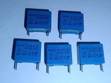 5 condensateurs MKP62 X2 275V